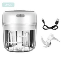 무선 야채 다지기 이유식 만능 블렌더 핸드 초간편 멀티차퍼, N07 .White250ml
