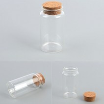 뉴리웹 코르크마개유리병 47X90MM 유리용기 코르크마개유리병 포장유리병