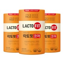 락토핏 생유산균 코어 2g 60포 3통