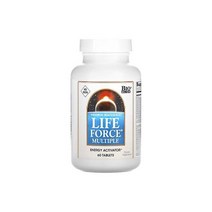 Source Naturals Life Force Multiple No Iron 60 Tablets