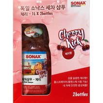 소낙스 세차 샴푸 체리 1LX2입