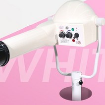 SLATE 대형 송풍기 초강력 충전식 무선 낙엽 제설 대포 브로워 에어건 애완 동물 스탠딩 블로어 강력한 전문 헤어 드라이어 휴대용 대형견 가게 개 미용 액세서리, [02] White