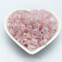 레고장식장 아크릴장식장 피규어장식장 유리장식장 새로운 50pcs 10mm AB 아크릴 색상 뾰족한 별 모양 느슨, 01 01