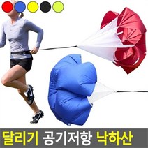 깨비몰 깨비몰 달리기/공기저항 낙하산/운동회/스피드훈련/운동 (8105505), 달리기 공기저항 낙하산-블랙