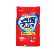수퍼타이 베이킹소다 플러스 분말세제 리필, 10kg, 1개