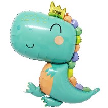 라지쉐잎 캐릭터풍선 은박 호일 헬륨풍선, 아나그램 베이비사우르스