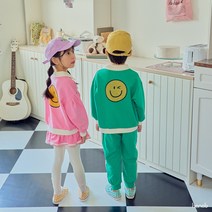 윙크 스마일 카라 상하세트 남아여아 쌍둥이 남매룩 커플룩 등원룩 아동복 등원복 일상복