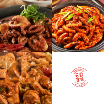 공감 쭈낙닭 세트, 쭈꾸미볶음 1팩+낙지볶음 1팩+닭갈비 1팩