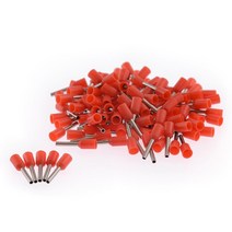 구리 연결 조인트 튜브 절연 단자 AWG 20 케이블 와이어 0.75mm2 커넥터 크림프 20/100pcs E7508, [01] 빨간, [01] 50pcs