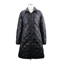 22FW 듀베티카 VDDJ00225K0001 BKS 노사델라 다이아몬드 퀼팅 롱 패딩 블랙