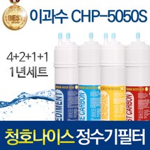 청호나이스 CHP-5050S 고품질 정수기 필터 호환 인터록형 1년관리세트, 선택01_ 피팅형 1년관리세트(4+2+1+1=8개)