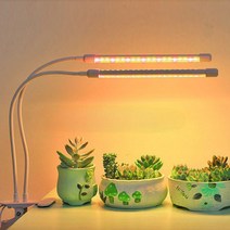 브루이 LED 바형 식물등 식물 전구 조명 생장등 성장등 성장조명 조명등 재배등 화이트 2구