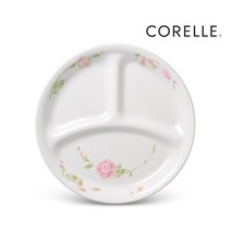코렐접시 미제 장미 나눔접시 삼절접시 소/대, 소