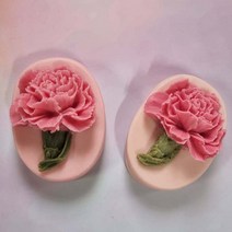 [ 비누나무] 카네이션 수제몰드