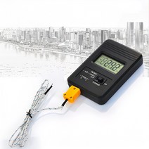 풍속계 TM902C K타입 디지털 온도계 테스터 온도 측정기 TP01 열전대 니들, Button Switch