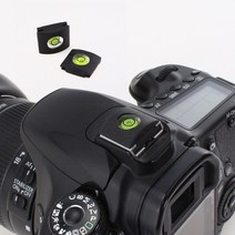 Canon Nikon DSLR 핫슈 보호 캡 마개 수평계 콜드슈, 1개