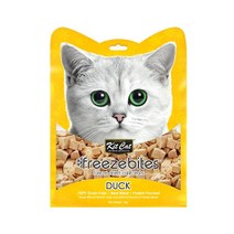 동결건조 오리고기 큐브 고양이 간식 렉스 폴드 영양, 1개, 푸아그라 20g x3팩