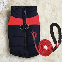 말티즈 강아지겨울옷 애견놀이터 애견모델 실내옷 비숑 방한 말티푸 애견카페 귀여운 산책, 레드 컬러 도톰, 5XL 가슴둘레 76cm【20.0-30.0kg】
