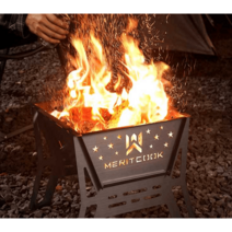 미니화로 개인화로 구이 그릴세트 초경량 불멍 화로대, 다기능 소각로