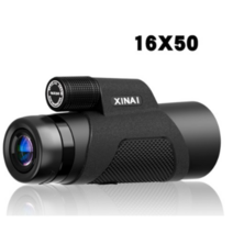 독일 XINAI 초고화질 망원경 야간 투시경 단안 고배율 휴대폰연결 스나이퍼 적외선, 10-30X50 7단 코팅 시수 189.9까지cm