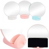 핸드폰 거치 겸용 탁상거울 빈티지거울 탁상사각거울