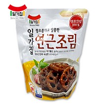 SB/일가집 연근조림 500g/반찬/조림/연근, 500g, 1개