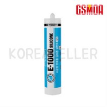 [GS모아] 실리콘 친환경 창호용 샷시용 실리콘 E-1000 카트리지 소시지 SSG, 회색