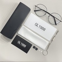 안경사가 직접 만든 블루라이트차단안경 맞춤 근적외선차단 GL1988, 52, 블루+change color brown, 블랙