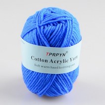 두꺼운털실 밍크털실 목도리뜨개실 캐시미어실 램스울 털실 원사 뜨개질 Tprpyn 1pc 25g 50m 우유 면사 아크릴 울 니트 스카프 모자 diy 스레드, 39 qian bao lan