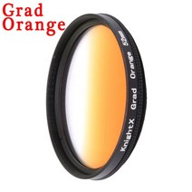 스마트폰 렌즈 Knightx 52mm 카메라 필터 매크로 모든 휴대 전화 폰용 링, 52mm 그라드 오렌지