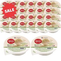 햇반 발아현미밥 작은공기 130g X 36개 즉석밥 간편식, 상세페이지 참조