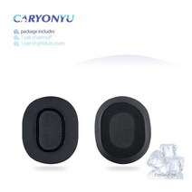 파이오니아 dj Pioneer dj hrm 6 헤드폰용 caryonyu 교체용 이어패드 두꺼운 메모리 폼 쿠션 호환, 2쿨링 젤