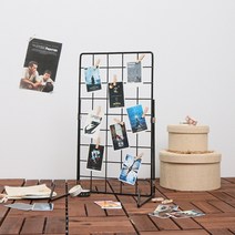 JNCP 인테리어 네트망 250 x 450 mm, 1개, 블랙
