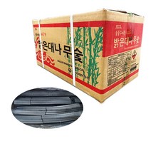 캠핑용 업소용 팬션용 바베큐 숯불 고기 구이용 밝은 대나무 열탄 성형탄 참숯 차콜 대용량 슻 숫 10kg 도매