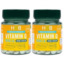 Holland & Barrett 영국 홀렌드바렛 비타민 D3 1000 IU 25ug 90정 x 2팩