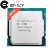 인텔 코어 i9-10900F i9 2.8 GHz 스레드 CPU 프로세서 L3 = 65W LGA 밀폐형 쿨러 없음 신제품, 한개옵션0