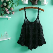 라오농 여름 가을 봄철에 바람이 통기뷔스티에 레이스 조끼 레이어드 탑 니트+KIFkk5X, 블랙