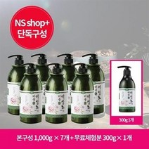 더블모 어성초 샴푸(1 000gX7)+무료체험분 300g, 4세트