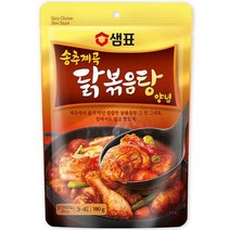 샘표 송추계곡 닭볶음탕 양념, 180g, 7개