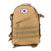3D 군인가방 백팩 45L 태극기 출타가방 로카 남자 대용량 여행 배낭