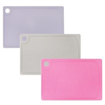 클레이쇼핑 키친플라워 쿠코티피유 도마 대 275 x 410 x 6.5mm 슬림도마 위생도마 코팅보드 가벼운도마 주
