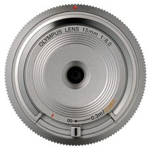올림푸스 EP2.EP3.EPL3.EPL5.EPM1.EPM2 용 15mm f/4/3 바디 캡 렌즈/BCL-1580 매크로 8.0! 파나소닉 G2 용; G3;GF2;GF3;GF5;GH