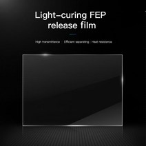 CREALITY 3D 프린터 부품 원래 SLA FEP 릴리스 필름 2001400.15mm HALOTONE/LD002H/LD002R UV 수지, CHINA_3Pcs