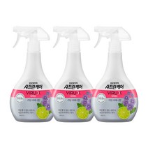 샤프란케어 바이럭스 섬유탈취제 500ml_라임버베나향*3개