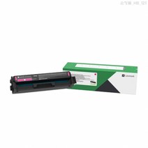 렉스마크 C3224DW 정품토너 빨강 1500매(C3230M0), 1개