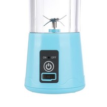 스파반죽기 블랜더 380ML 휴대용 전기 과즙 믹서기 다기능 USB 충전식 믹서 유리 컵 6 블레이드 304 스테인레스 스틸