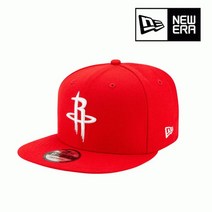 뉴에라 뉴에라 NBA 휴스턴 로케츠 베이직 스냅백 모자 레드 70515111