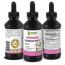 Maxx Herb Valerian Root Liquid Extract 발레리안 루트 리퀴드 엑스트랙트 4fl oz