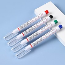 작업용 마킹펜 목공펜 4색컬러 마커펜(20mm), 본상품선택, 블랙(a), 1개