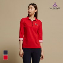 [올리비아로렌(공식)] 마린 스트라이프 배색 티_VVCALWM3121